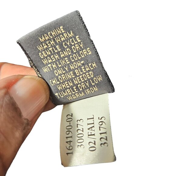 Banana Republic Navy Blue V-Neck Long Sleeve Sweater M 100% Cotton Mens - Picture 3 of 4